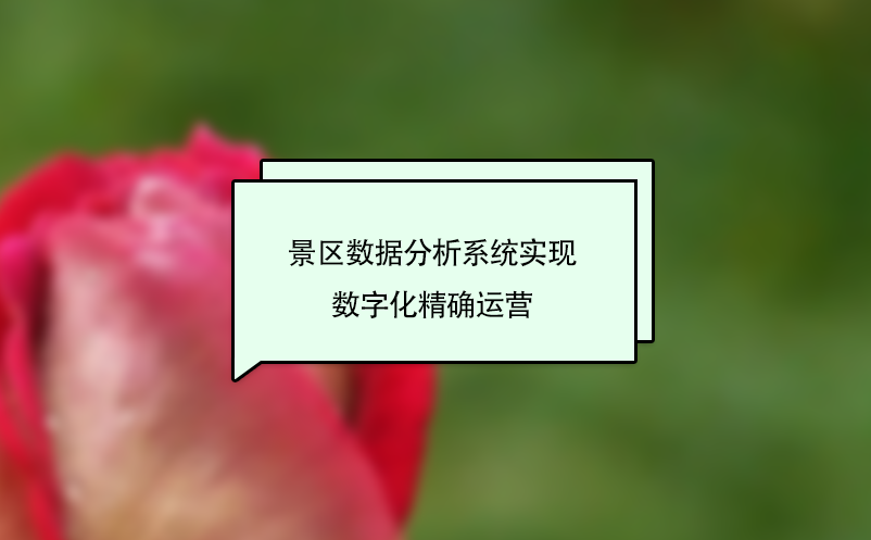 景區(qū)數據分析系統實現數字化精確運營