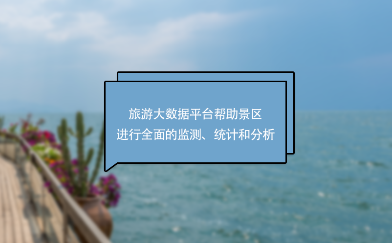 旅游大數(shù)據(jù)平臺幫助景區(qū)進行全面的監(jiān)測、統(tǒng)計和分析