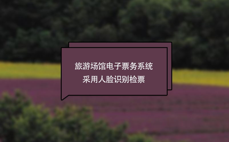 旅游場館電子票務(wù)系統(tǒng)采用人臉識(shí)別檢票
