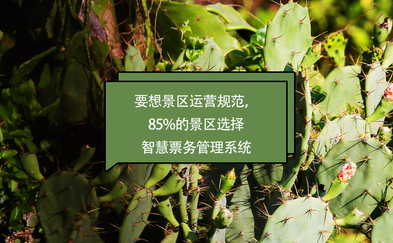 要想景區(qū)運營規(guī)范，85%的景區(qū)選擇智慧票務管理系統(tǒng)