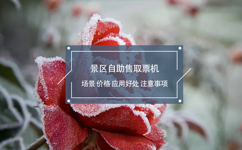 景區(qū)自助售取票機(jī)場景、價格、應(yīng)用好處、注意事項(xiàng)