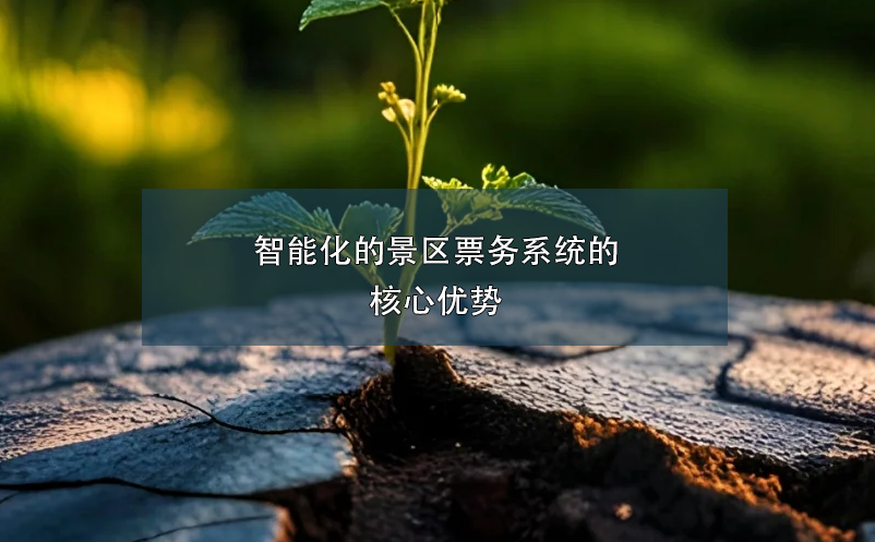 智能化的景區(qū)票務系統(tǒng)的核心優(yōu)勢
